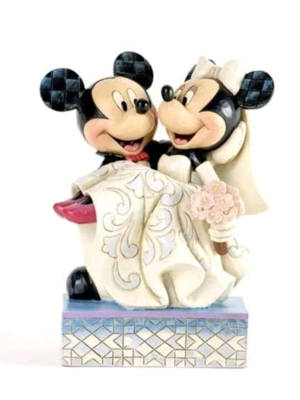 Jim Shore Traditions - Disney Mickey & Minnie Bride and Groom Figurine